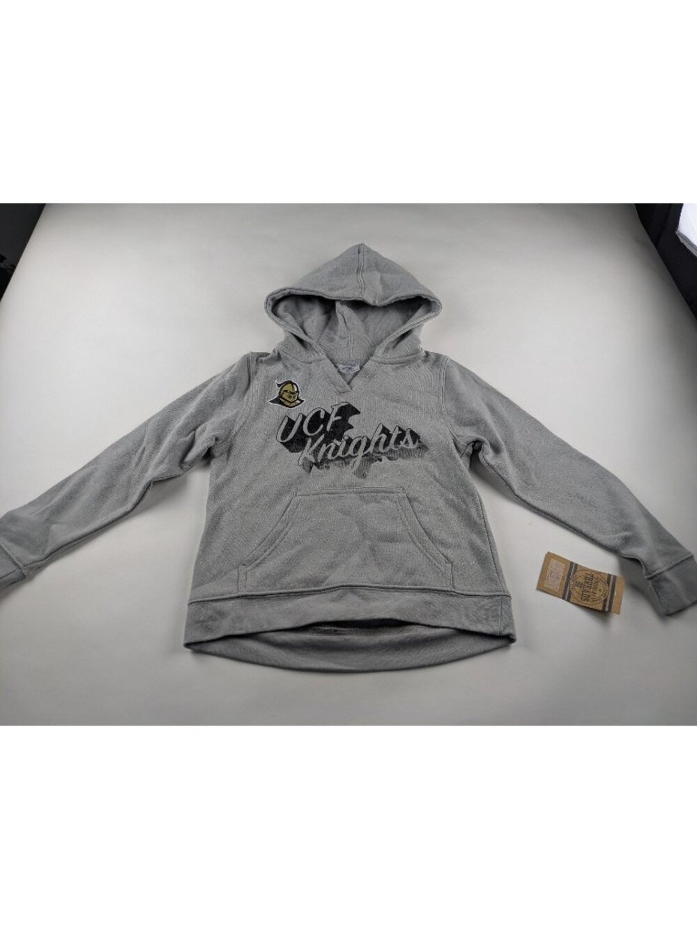 UFC Knights Gray Hooded Sweatshirt Youth Medium NWT